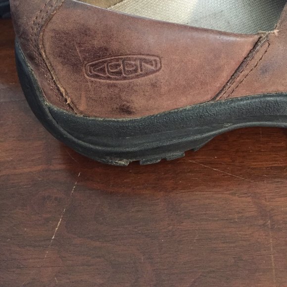 KEEN LEATHER LOAFER SHOES SIZE 9.5 - Picture 9 of 9